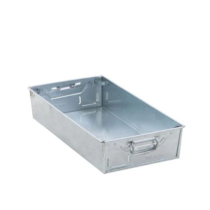 TP10 Galvanised Tote Pan 600D x 400W x 150H