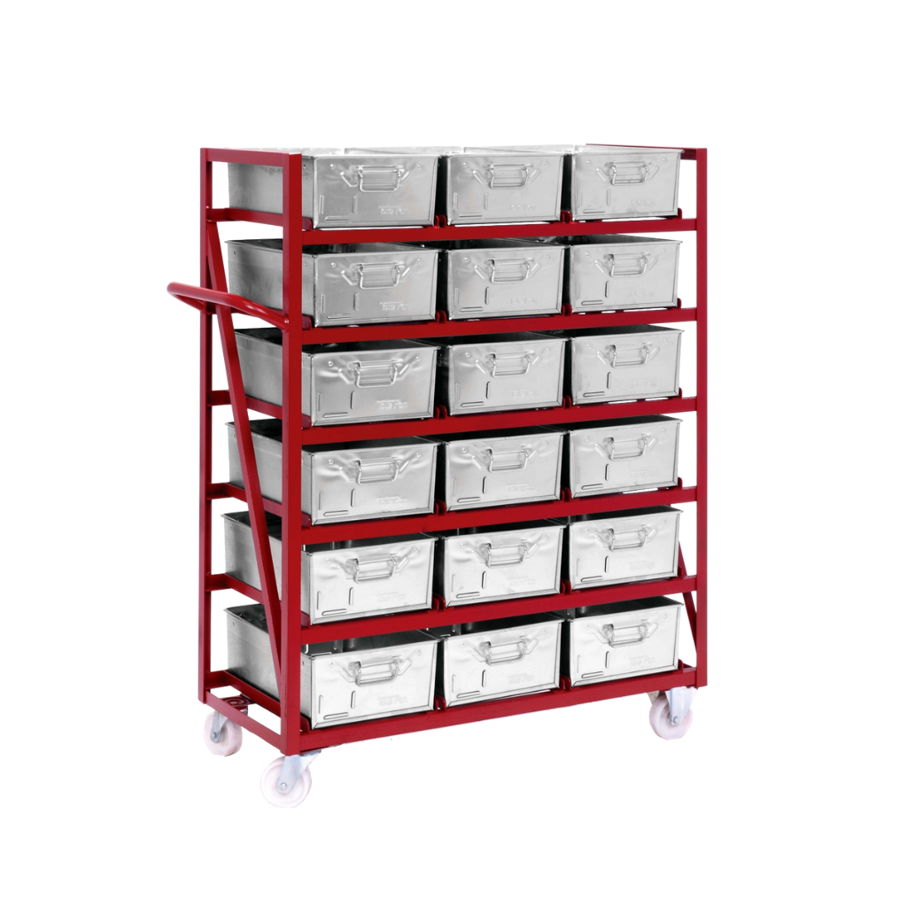RT3 H Rack Trolley with Horizontal Shelves