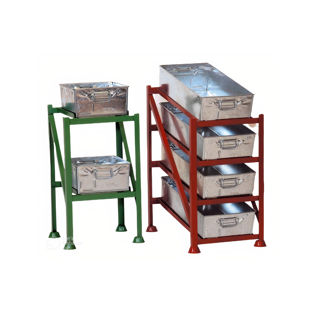 Tote Pan Work Stands