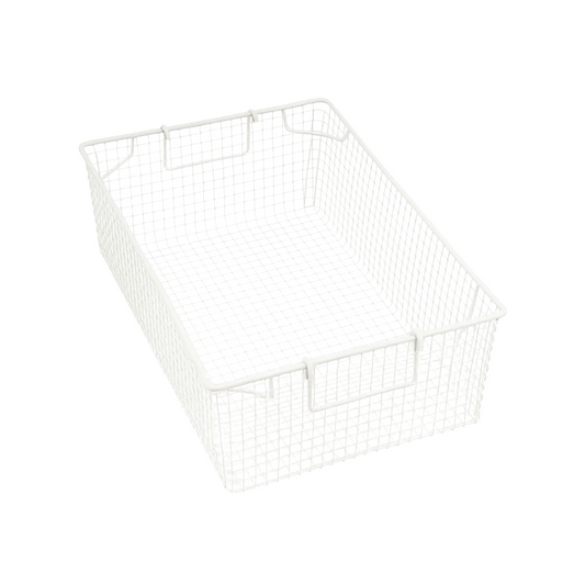TB5PC Plastic Coated Mesh Tote Basket - 16 gauge 12mm mesh -  455D x 305W x 150H