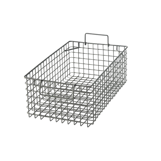 TB2Z Zinc Mesh Tote Basket - 12 gauge 25mm mesh - 455D x 305W x 150H