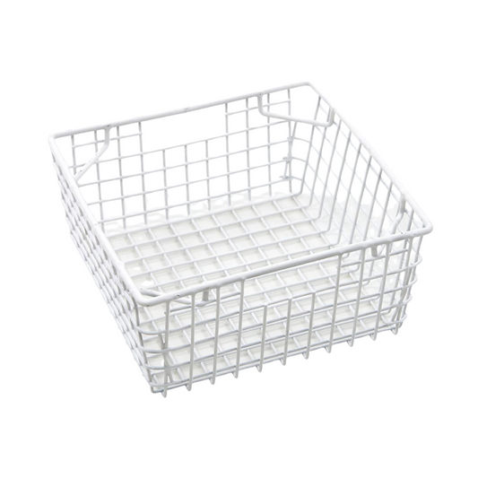 TB1PC Plastic Coated Mesh Tote Basket - 12 gauge 25mm mesh -  305D x 305W x 150H
