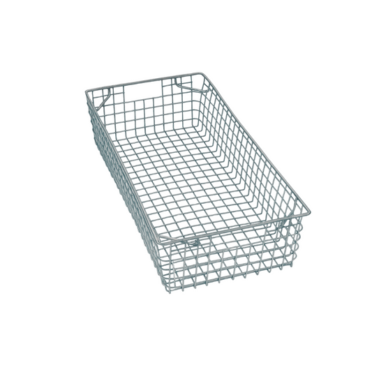 TB3Z Zinc Mesh Tote Basket - 12 gauge 25mm mesh -  610D x 305W x 150H
