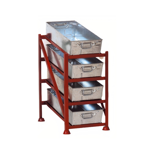 S4T - Tote Pan Work Stand Tilted