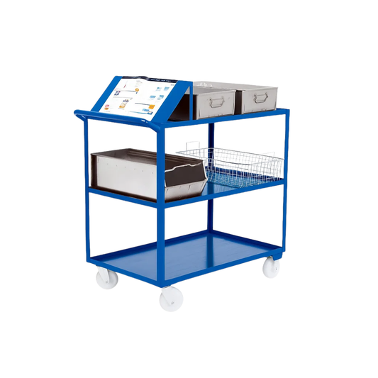 OPN Order Picking Trolley with Nylon Castors